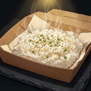 Riz à l'ail
