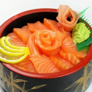 Sashimi saumon
