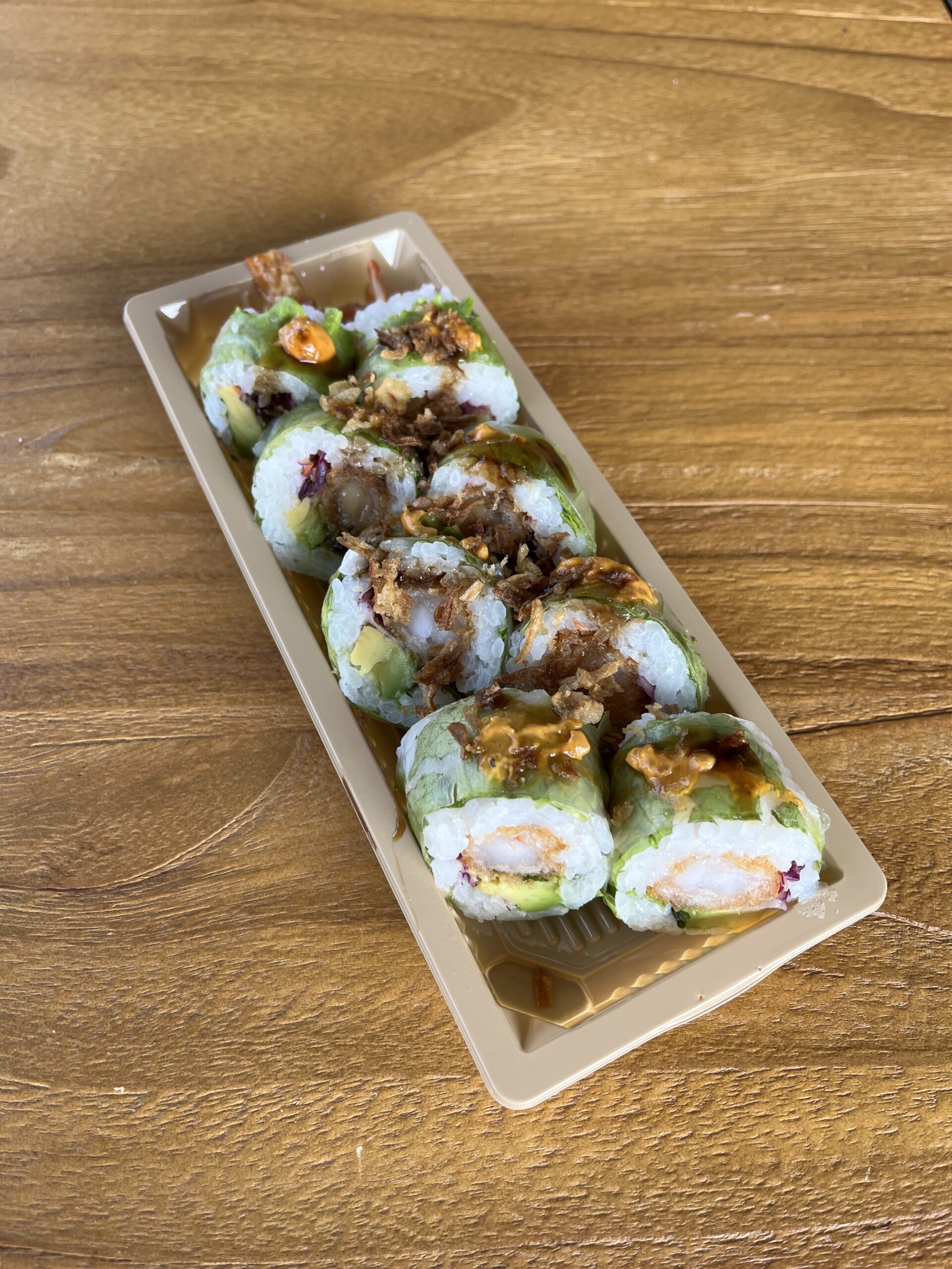 Spring rolls crevette crunchy x8
