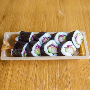 Maki crevette concombre