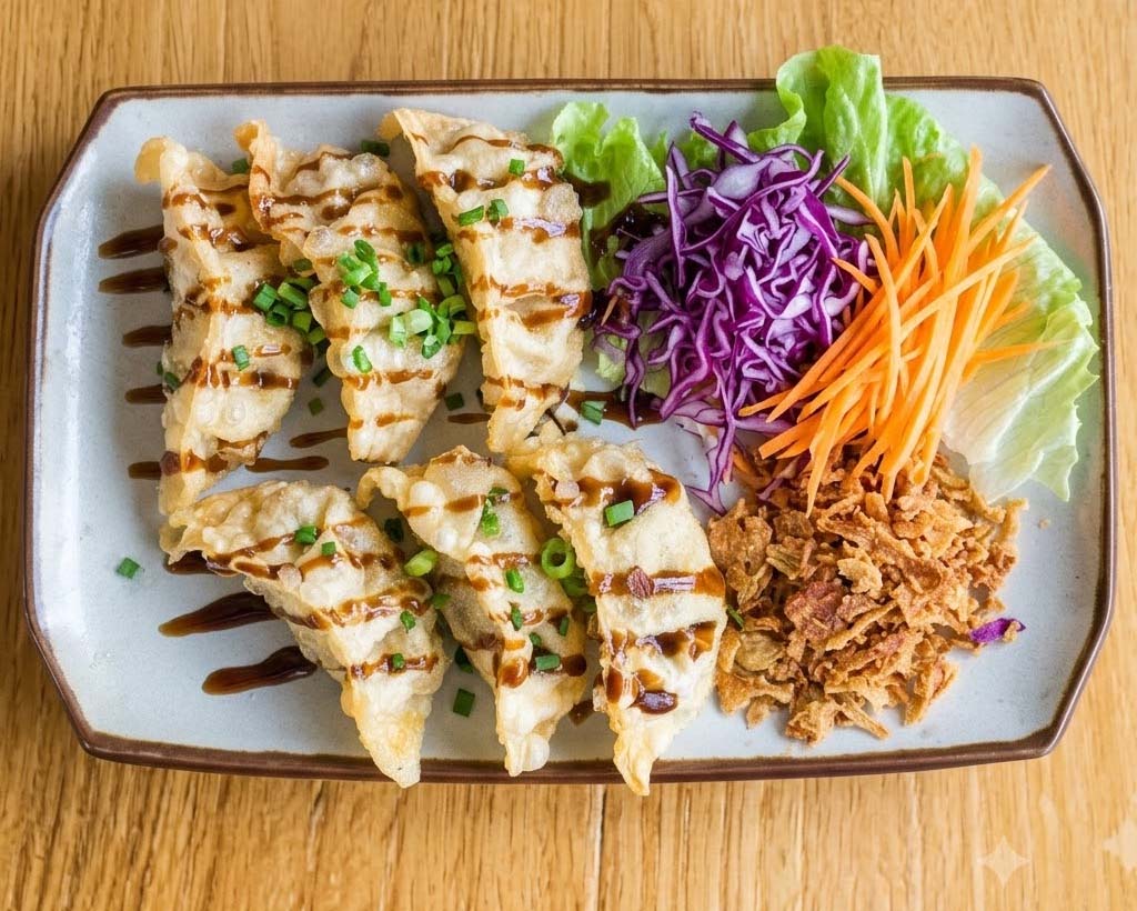Raviolis vapeur au poulet - Gyoza x6