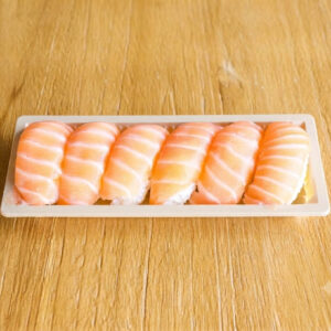 Sushi "nigiris" saumon x6