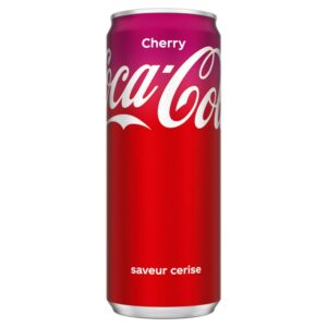 Cannette 33 cl Coca-Cola cherry